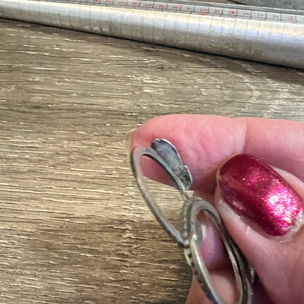 Just in- vintage three in one sterling silver ring - Picture 5 of 12